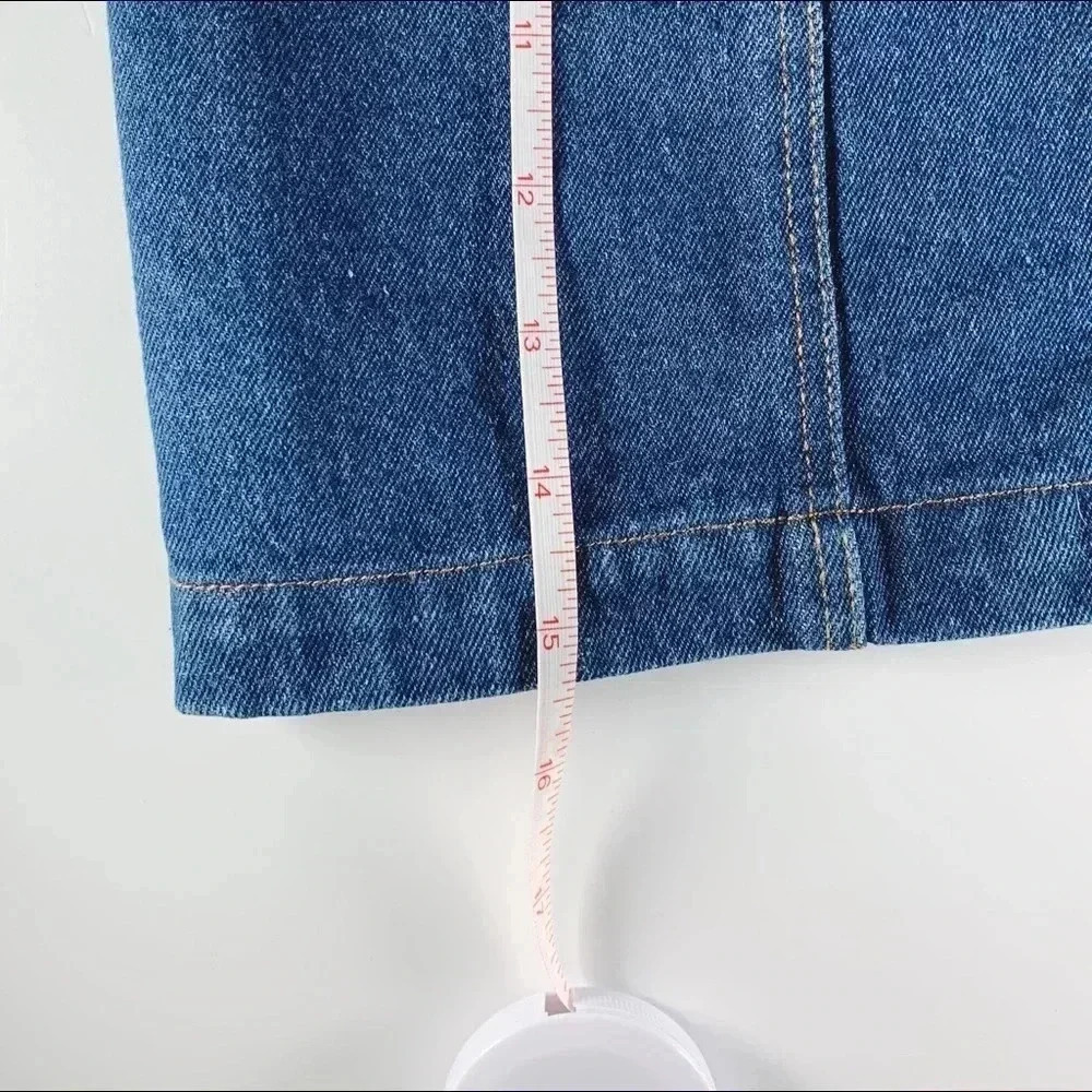 Urban Outfitters Sans Souci denim jean skirt - Picture 2 of 6
